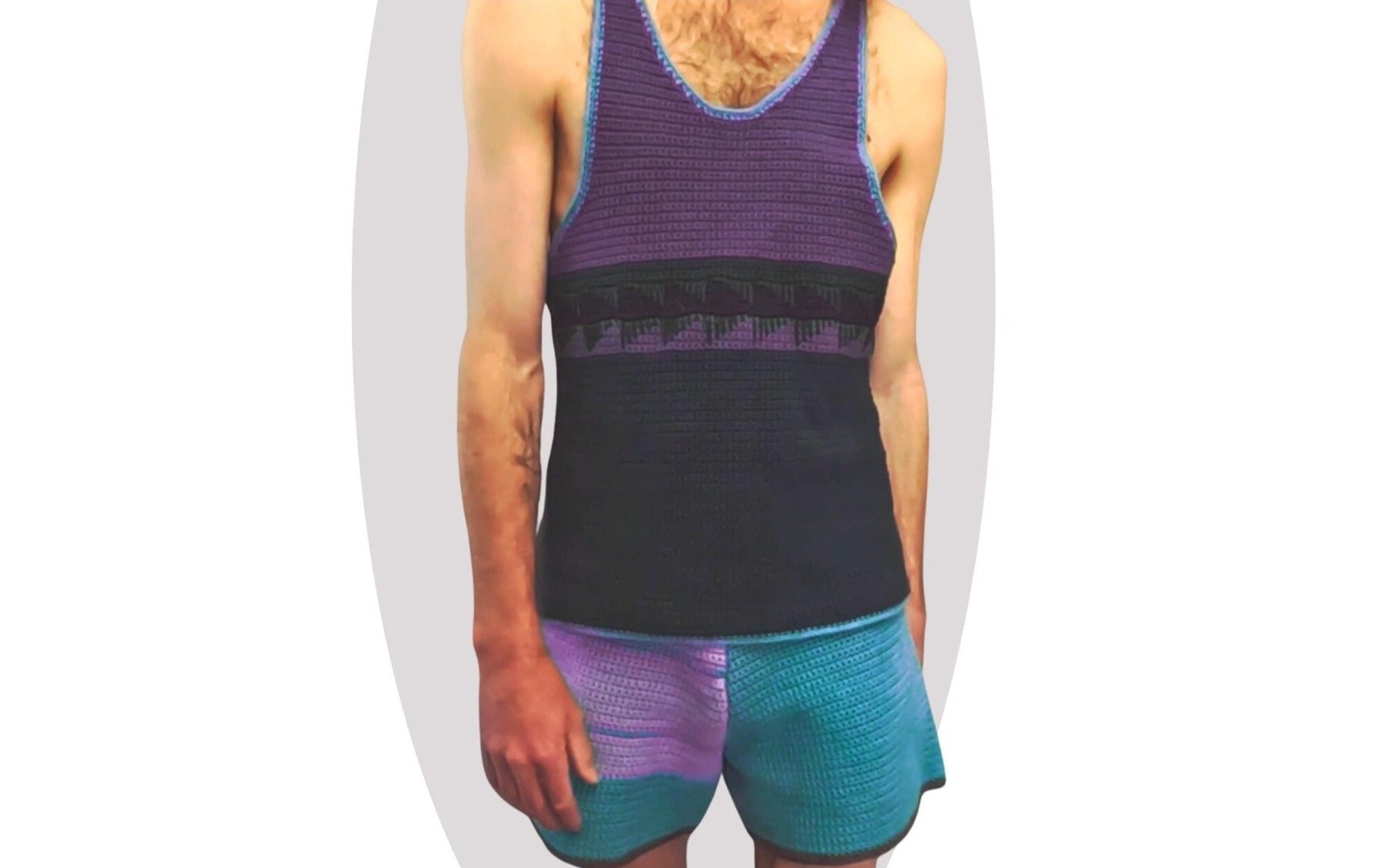 Crochet Mens Top Pattern Wanderer Mermaidcat Designs