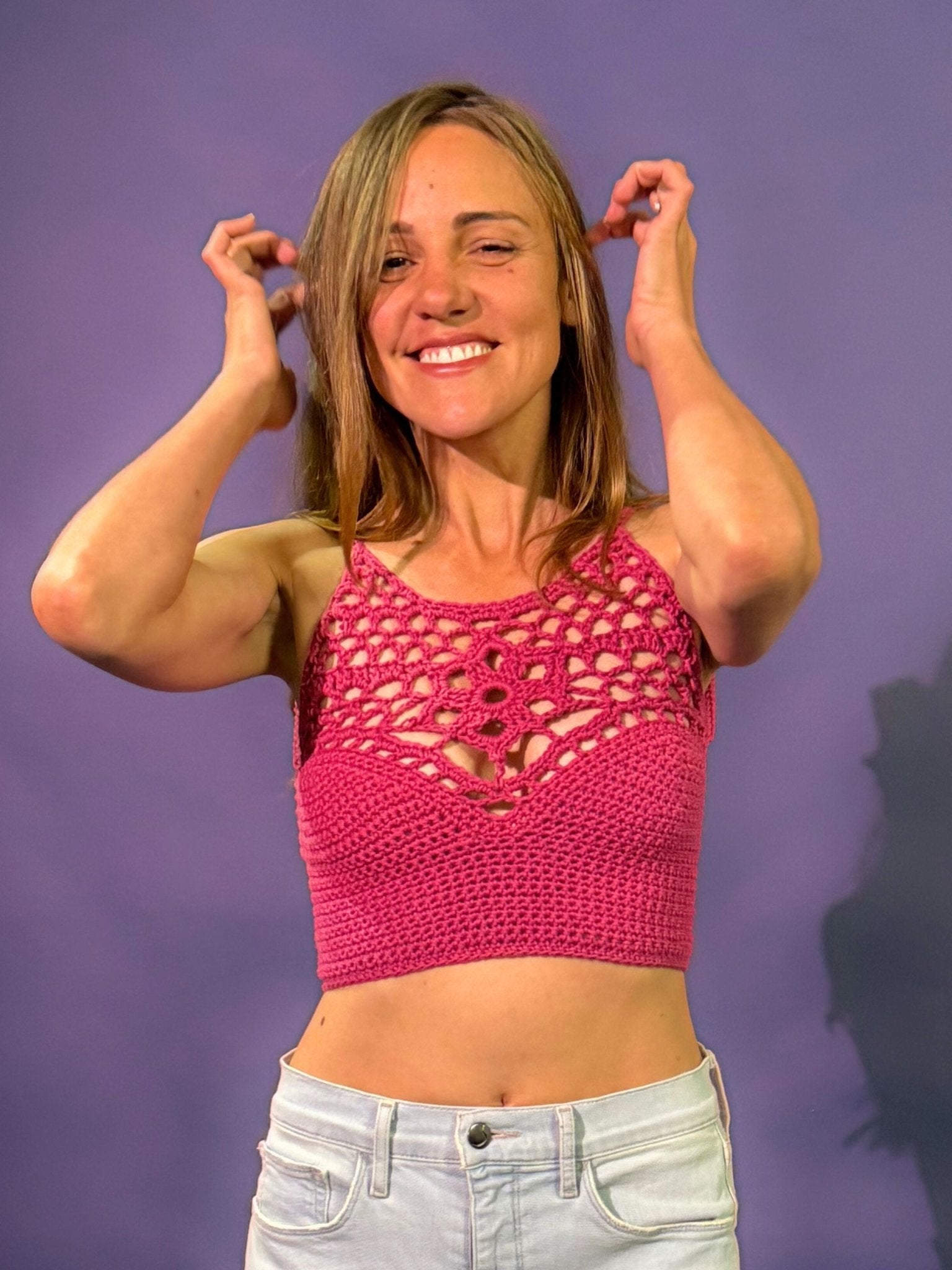 Crochet Top Pattern - Catlantis - Mermaidcat Designs