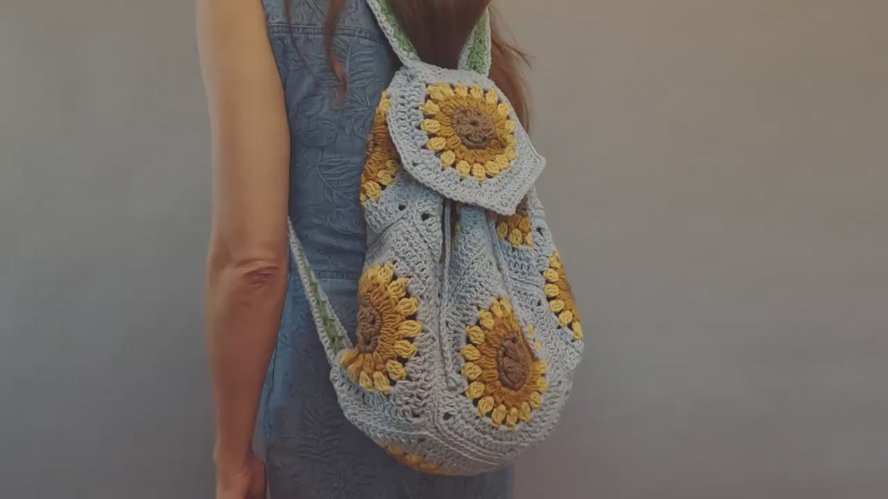 Drawstring Gift Bag - Free Crochet Pattern & Tutorial - Dora Does
