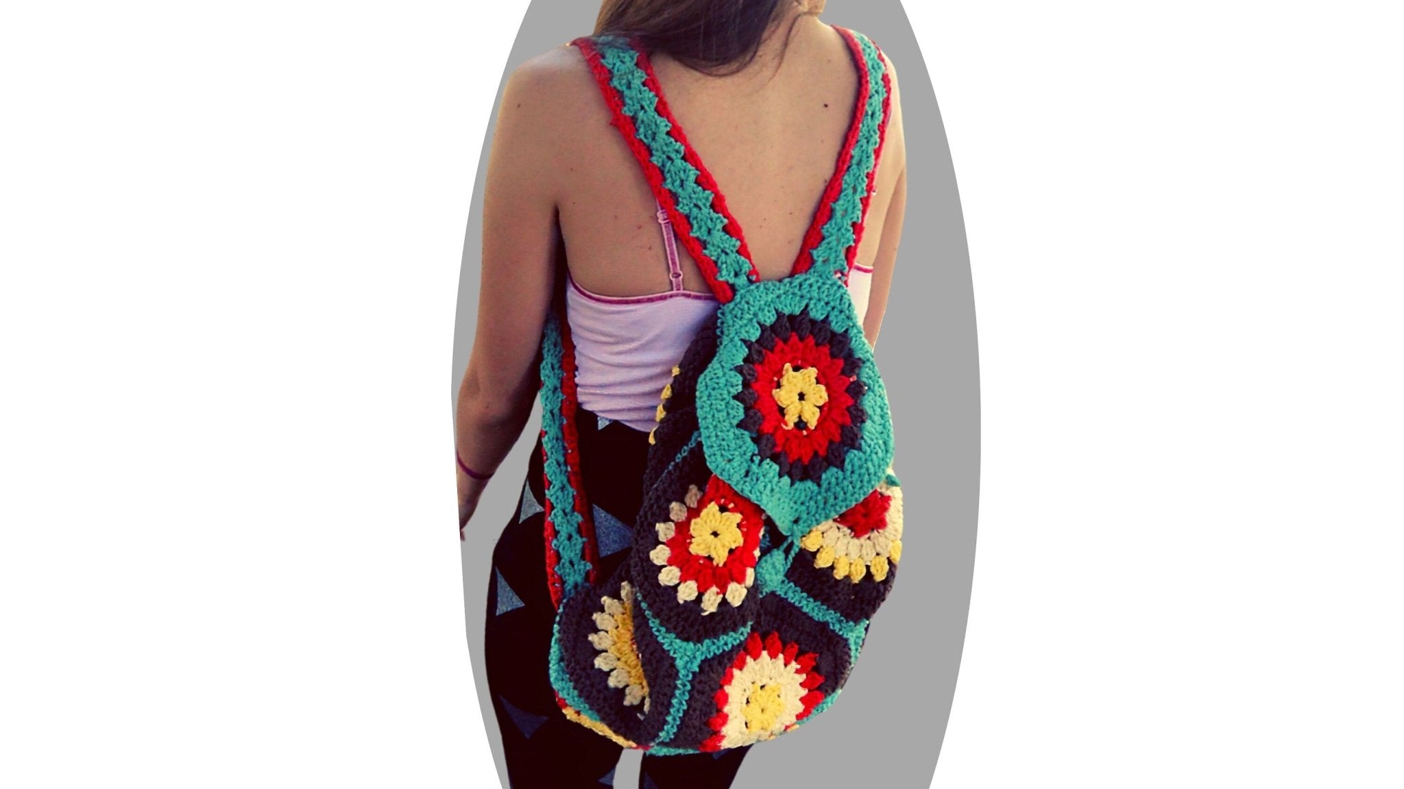 Crochet Backpack Pattern - Wanderlust – Mermaidcat Designs