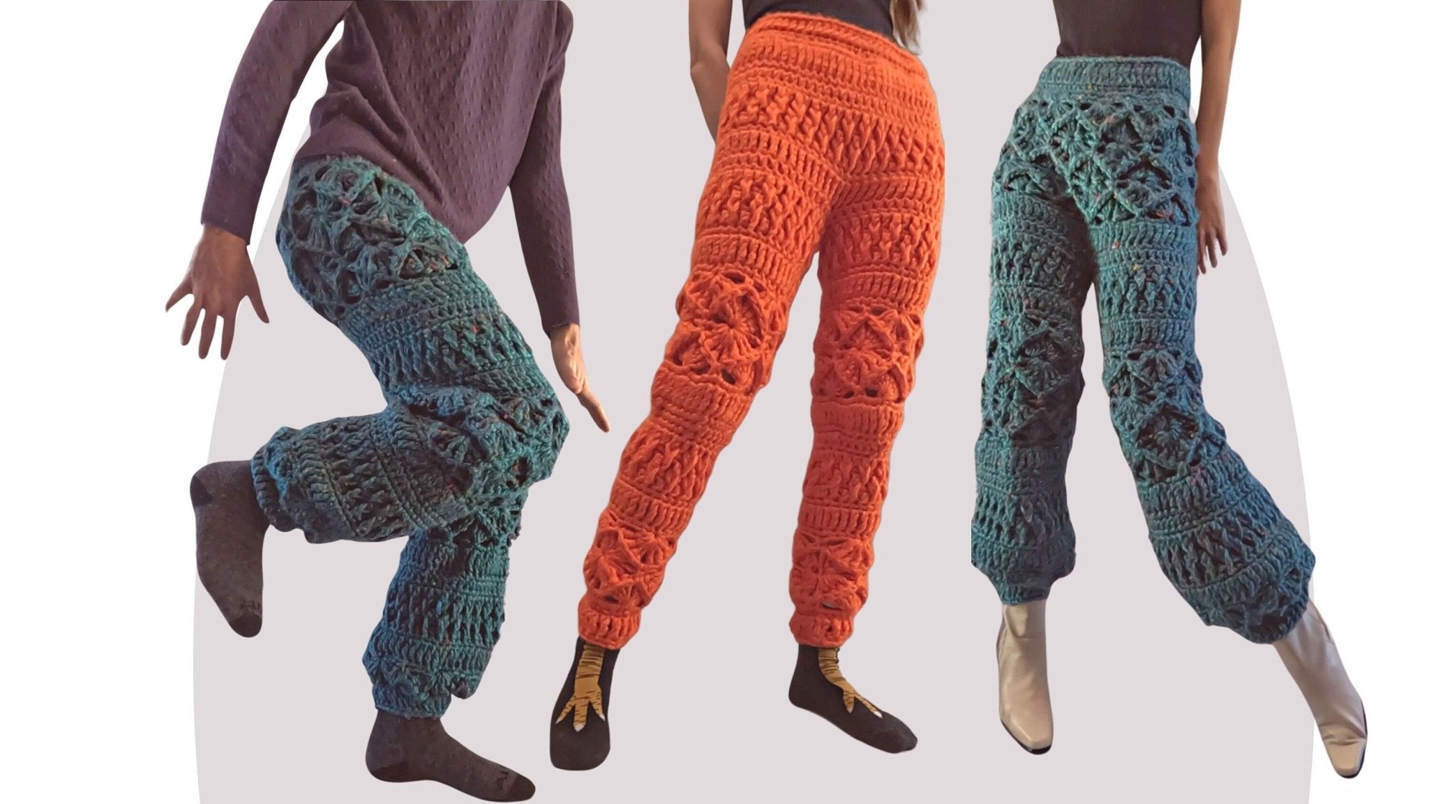 Crochet Pants Pattern - Lounge