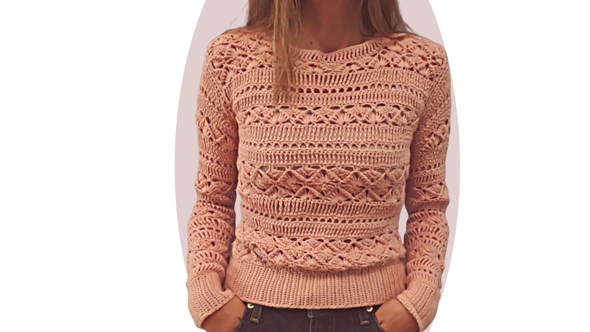 Crochet store sweater design