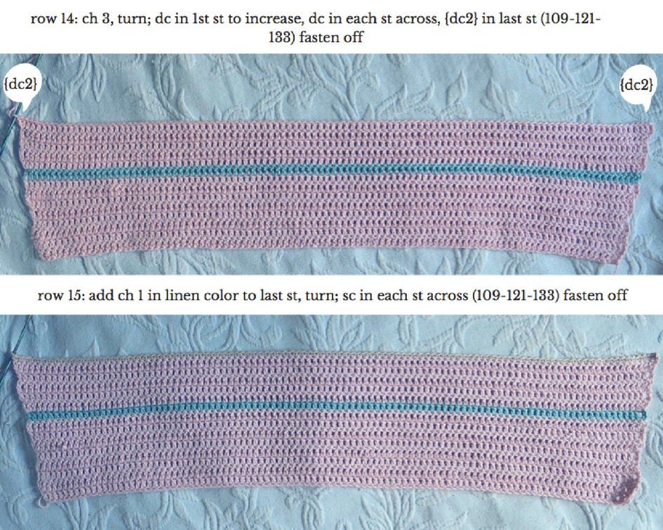Crochet Top Pattern - Light - Mermaidcat Designs
