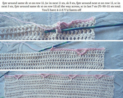 Crochet Top Pattern - Oracle - Mermaidcat Designs