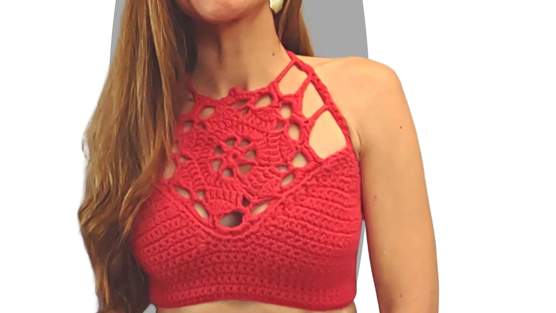 Crochet Top Pattern - Prismatic - Mermaidcat Designs
