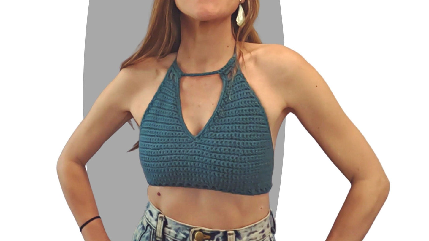 Crochet Top Pattern - Voyager - Mermaidcat Designs